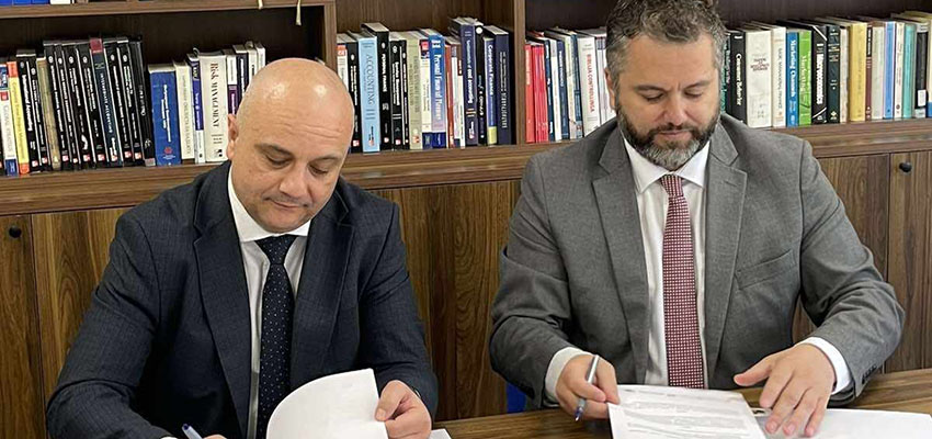 Потпишан меморандум за соработка помеѓу Управата за финансиска полиција и Институтот за бизнис и менаџмент Хајделберг, Скопје