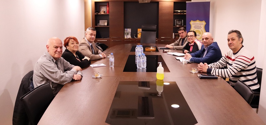 Работна средба со полициски советници од Мисијата на ОБСЕ