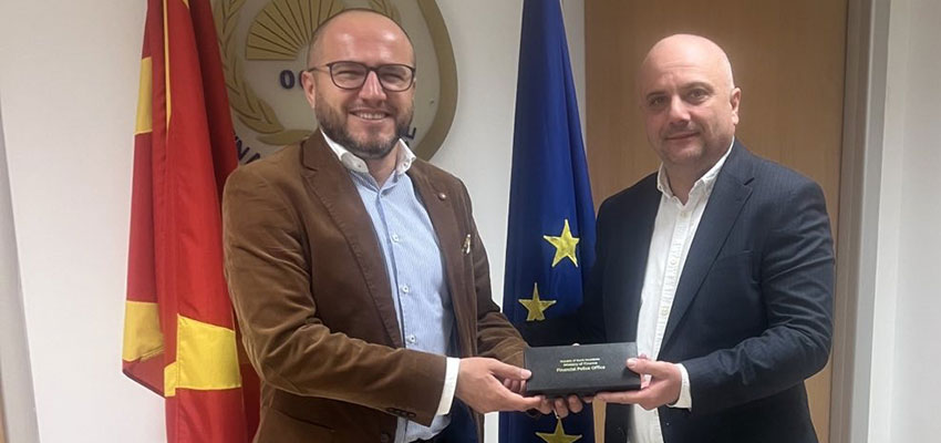 Работна средба со Вишиот јавен обвинител на Вишото јавно обвинителство Скопје